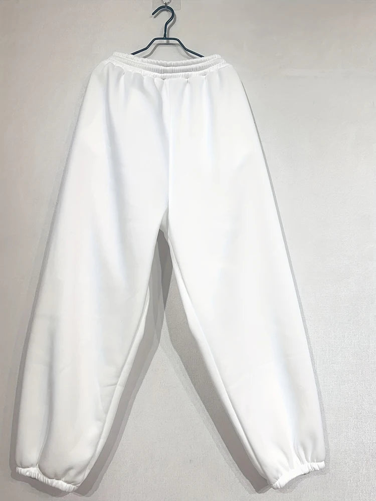 Y2K Women Korean American Streetwear Wide Leg Sweatpants Baggy Oversized Pants High Waist Grunge Joggers Casual Trousers Clothes
