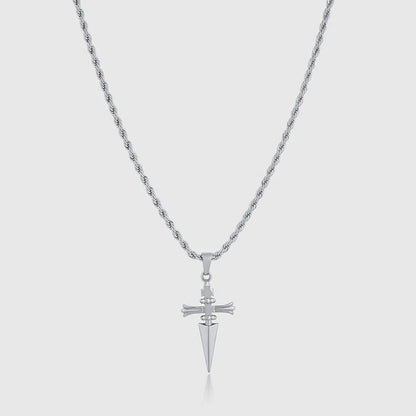 Anime Necklace for Men Judgement Chain Necklace H-X-H Pendant Men's Jewelry Cross Necklace Vintage Handmade Gift for Anime Lover