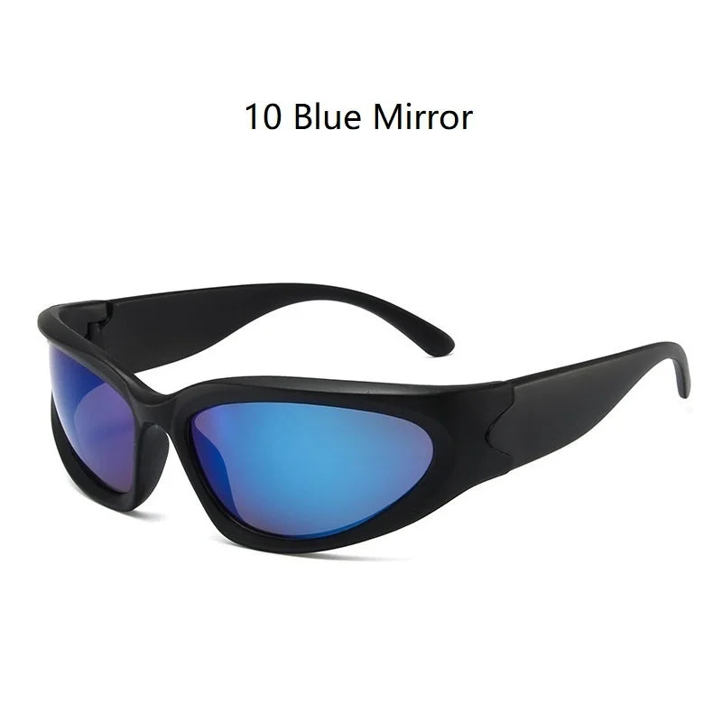 Y2k New Punk Sports Sunglasses For Men Women Luxury Brand Designer Sun Glasses Men's Fashion Vintage Shades  Goggle Eyewear
