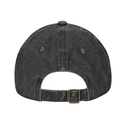 Y2K FTP Made In Hell Personalized Retro Cowboy Washed Baseball Caps Man  Denim Sunscreen Hat Female Camping Snapback Cap