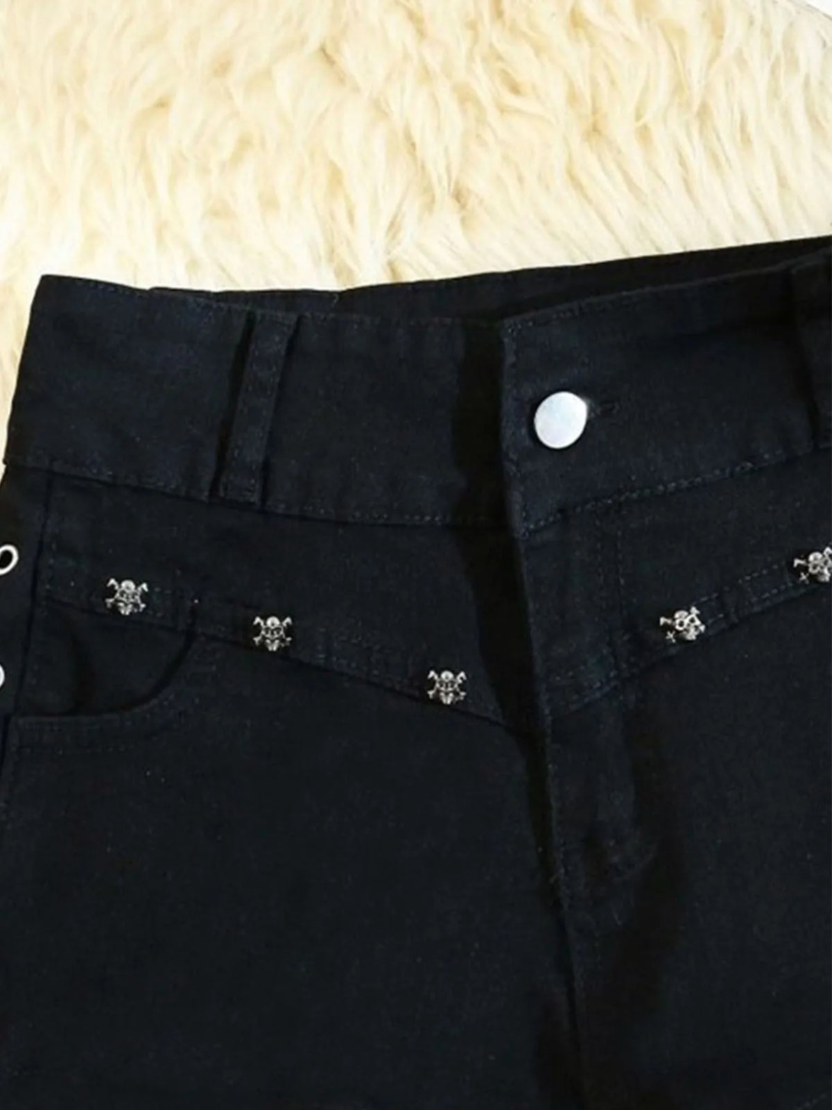 Shorts Women Skinny Creativity Lace-up Popular Streetwear Daily Personality Students Holiday Fashion Sexy  Retro Leisure