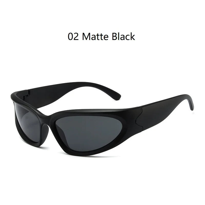 Y2k New Punk Sports Sunglasses For Men Women Luxury Brand Designer Sun Glasses Men's Fashion Vintage Shades  Goggle Eyewear