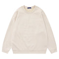 Trendy American Style Oversize Long Sleeve round Neck Sweatshirt Men's Spring Autumn Suede Velvet Embroidered Hoodie Casual Wear