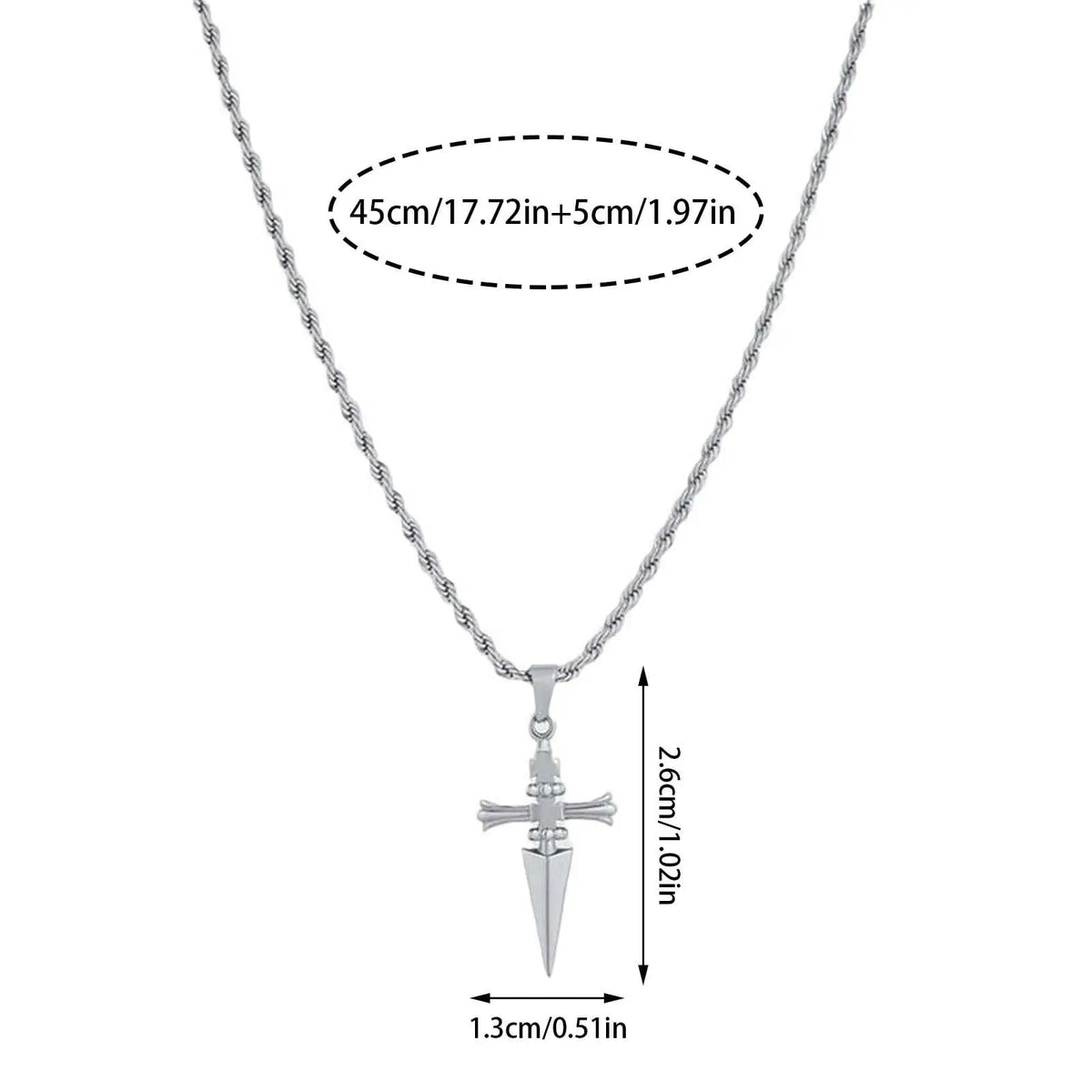 Anime Necklace for Men Judgement Chain Necklace H-X-H Pendant Men's Jewelry Cross Necklace Vintage Handmade Gift for Anime Lover