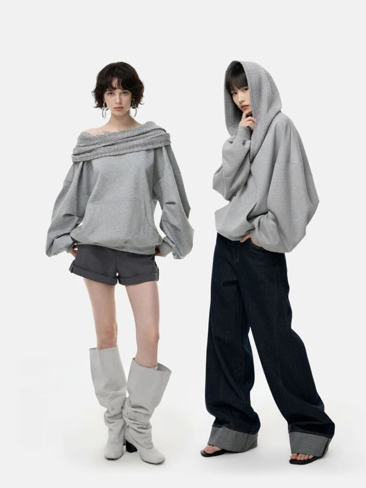 Y2k Streetwear Solid Casual Pullovers Sweaters Chic Subculture Sweaters 2000s Korean Fashion Slim Batwing Sleeve Autumn Jumpers