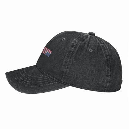 Y2K FTP Made In Hell Personalized Retro Cowboy Washed Baseball Caps Man  Denim Sunscreen Hat Female Camping Snapback Cap