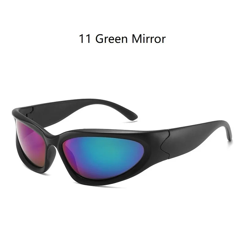 Y2k New Punk Sports Sunglasses For Men Women Luxury Brand Designer Sun Glasses Men's Fashion Vintage Shades  Goggle Eyewear